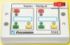 Viessmann 5548 Univerzális-kapcsolópult 6 db LED visszajelentéssel