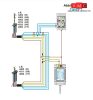 Viessmann 5548 Univerzális-kapcsolópult 6 db LED visszajelentéssel