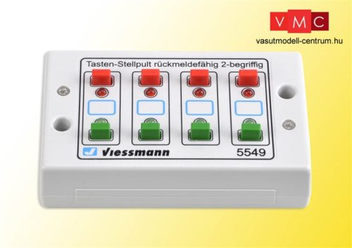 Viessmann 5549 Univerzális-kapcsolópult 8 db LED visszajelentéssel