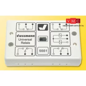 Viessmann 5551 Univerzális-kapcsolórelé 1x4UM