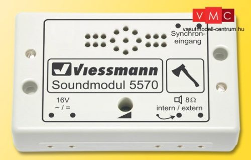 Viessmann 5570 Hangmodul, faaprítás