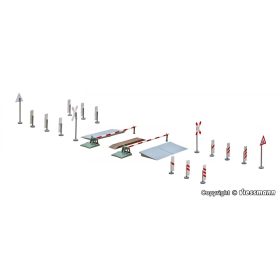   Viessmann 5700 Vasúti útátjáró készlet sorompóval (TT)