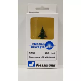 Viessmann 5831 Karácsonyfa színes LED világítással (H0)