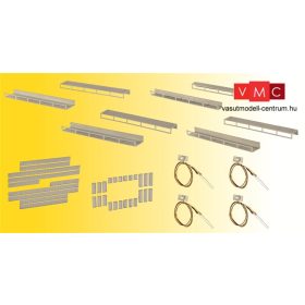   Viessmann 6045 Emelet belső világítás készlet emeletes házakhoz, 4 db fehér LED (H0,TT)