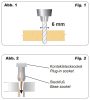 Viessmann 60731 Parklámpa, kétkaros fekete, érintkezőtalppal - melegfehér LED (H0)