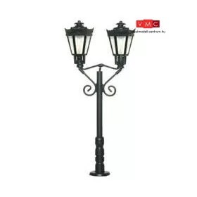 Viessmann 6075 Parklámpa, kétkaros zöld (H0)