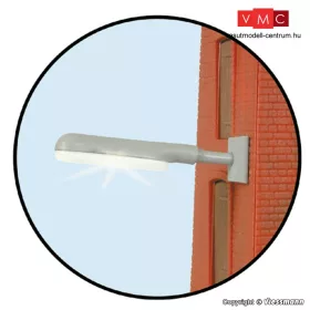 Viessmann 60892 Ipari falilámpa, melegfehér LED (H0)
