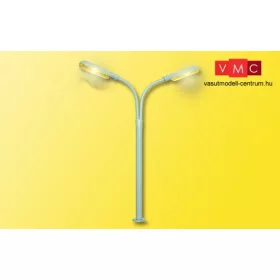 Viessmann 6096 Ostoros utcai lámpa dupla, sárga LED (H0)