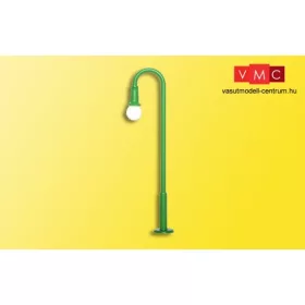 Viessmann 6152 Ívelt lámpa, 66 mm magas, zöld (H0)