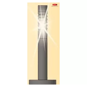 Viessmann 6162 Modern kerti lámpa, 3 db, fehér LED (H0)