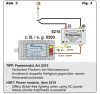 Viessmann 6172 Állólámpa, szobavilágítás, épületvilágítás - melegfehér LED (H0)