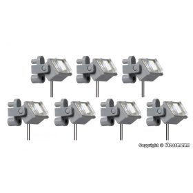   Viessmann 6339 Tetőreflektor, Halle/Saale, 7 db -  fehér LED (H0,TT,N)