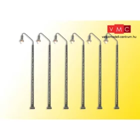 Viessmann 65856 Vasútüzemi lámpa/térvilágítás rácsos oszlopon, 5+1 kiszerelés - melegf