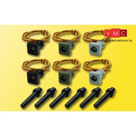   Viessmann 6806 Érintkezőtalp készlet lámpákhoz, 6 db (H0,TT,N)