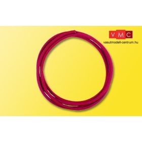 Viessmann 6818 Zsugorcső, piros 40 cm, 1,2 mm