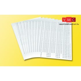 Viessmann 6848 Kábelfeliratozó készlet