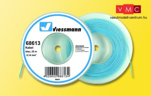 Viessmann 68613 Vezeték 25 m, 0,14 mm, kék