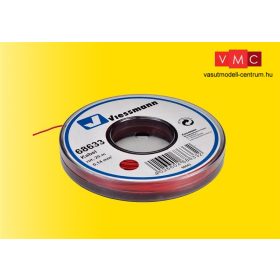 Viessmann 68633 Vezeték 25 m, 0,14 mm, piros