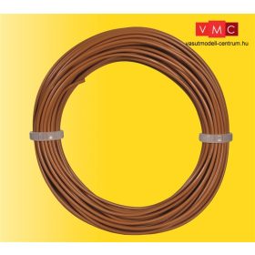 Viessmann 6865 Vezeték 10 m, 0,14 mm, barna