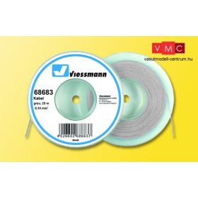 Viessmann 68683 Vezeték 25 m, 0,14 mm, szürke