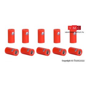 Viessmann 6880 Banánhüvely 10 db, piros