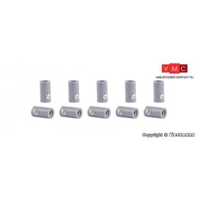 Viessmann 6885 Banánhüvely 10 db, szürke