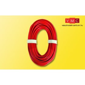   Viessmann 6895 Vezeték (nagyobb feszültség) 0,75 mm, 10 m, piros