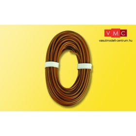 Viessmann 6896 Vezeték (nagyobb feszültség) 0,75 mm, 10 m, barna
