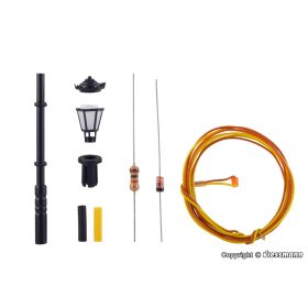   Viessmann 6920 Építőkészlet - Parklámpa, melegfehér LED (TT)