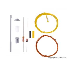   Viessmann 6921 Építőkészlet - Utcai lámpa, fehér LED (TT)