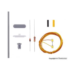   Viessmann 6926 Építőkészlet - Állomási peronvilágítás, fehér LED (TT)