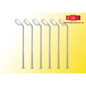   Viessmann 69906 Ostoros utcai lámpa 5+1 kiszerelés - fehér LED (TT)