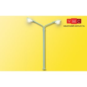 Viessmann 6995 Ostoros utcai lámpa, dupla - fehér LED (TT)