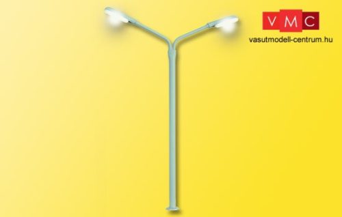 Viessmann 6995 Ostoros utcai lámpa, dupla - fehér LED (TT)