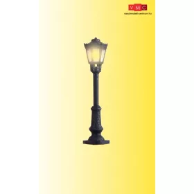Viessmann 7174 Nosztalgia parklámpa - melegfehér LED (Z)