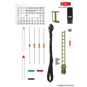 Viessmann 7731 Építőkészlet - Fény-térközjelző (TT)