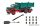Viessmann 8002 CarMotion Basis Startset - Alapkészlet Magirus-Deutz billencs teherautóval - zöld/piros (H0)