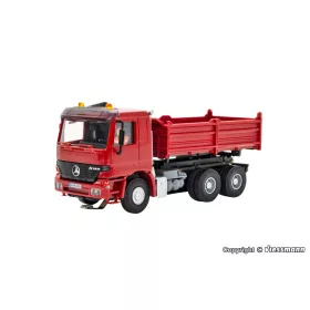   Viessmann 8014 CarMotion: Mercedes-Benz Actros billencs, működő villogóval és világítással (H0)