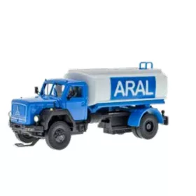   Viessmann 8132 CarMotion: Magirus-Deutz üzemanyagszállító teherautó - világítással (H0)