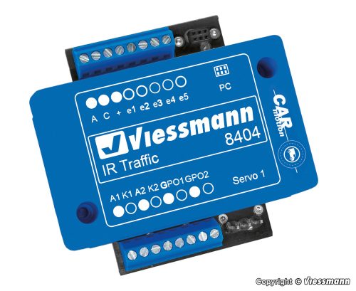 Viessmann 8404 CarMotion: IR Traffic - Forgalomvezérlő CarMotion járművekhez