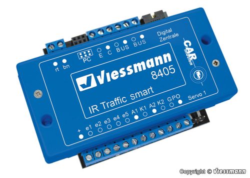 Viessmann 8405 CarMotion: IR Traffic smart - Forgalomvezérlő CarMotion járművekhez