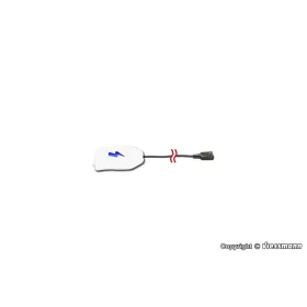   Viessmann 8412 CarMotion: Akkumulátortöltő CarMotion személyautó modellekhez