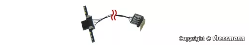 Viessmann 8415 CarMotion: Átépítőkészlet (világítás) hosszú pótkocsikhoz illetve félpótkocsikhoz CarMotion rendszerhez (H0)