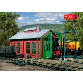 Vollmer 1251 Fűtőház, egyvágányos, 484 mm hosszú (G)