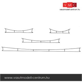Vollmer 1331 Felsővezeték/munkavezeték 100 mm (5 db) (H0)