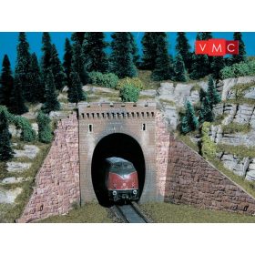 Vollmer 2501 Alagútbejárat, egyvágányos, 2 db (H0)
