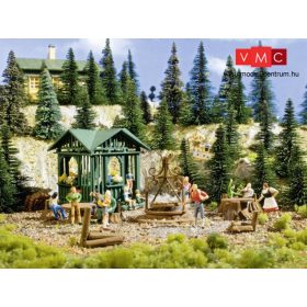 Vollmer 3606 Szalonnasütőhely pavilonnal (H0)