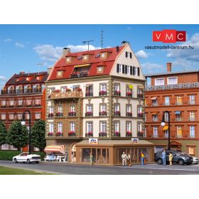   Vollmer 3619 DM-Drogeriemarkt városi emeletes lakóház (H0)