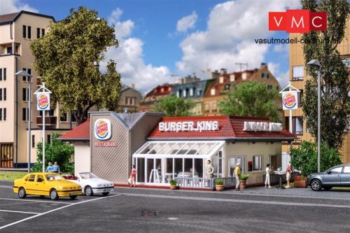 Vollmer 3632 Burger King gyorsétterem, LED világítással és belső berendezéssel (H0)