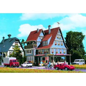   Vollmer 3660 Szupermarket, világítással és belső berendezéssel (H0)